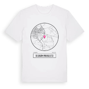 Ulukapı Mahallesi t-shirt – ekologisk bomull t-shirt från Pinshirt