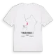 Yukarı Mahalle karta t-shirt
