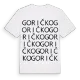 Goričko ordlek t-shirt