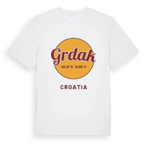 Grdak cirkel t-shirt – ekologisk bomull t-shirt från Pinshirt