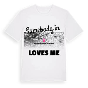 Någon i Koprivničko-križevačka županija älskar mig t-shirt – ekologisk bomull t-shirt från Pinshirt