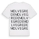 Molve Grede ordlek t-shirt