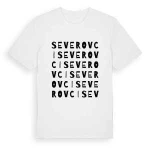 Severovci ordlek t-shirt – ekologisk bomull t-shirt från Pinshirt