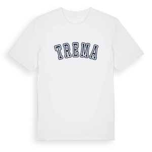 Trema college t-shirt – ekologisk bomull t-shirt från Pinshirt