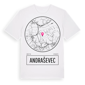 Andraševec t-shirt – ekologisk bomull t-shirt från Pinshirt