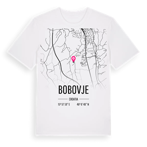 Bobovje karta t-shirt – ekologisk bomull t-shirt från Pinshirt