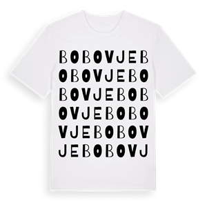 Bobovje ordlek t-shirt – ekologisk bomull t-shirt från Pinshirt