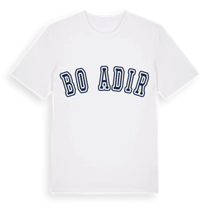 Bočadir college t-shirt – ekologisk bomull t-shirt från Pinshirt