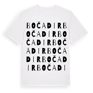 Bočadir ordlek t-shirt – ekologisk bomull t-shirt från Pinshirt