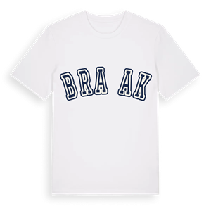 Bračak college t-shirt – ekologisk bomull t-shirt från Pinshirt