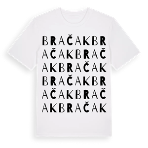 Bračak ordlek t-shirt – ekologisk bomull t-shirt från Pinshirt