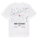 Brdo Jesenjsko karta t-shirt