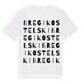 Bregi Kostelski ordlek t-shirt