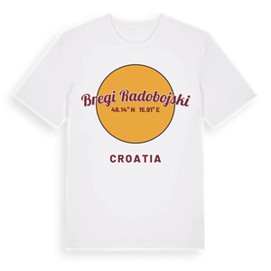 Bregi Radobojski cirkel t-shirt – ekologisk bomull t-shirt från Pinshirt