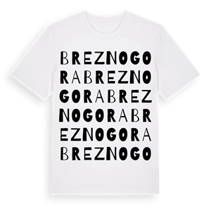 Brezno Gora ordlek t-shirt – ekologisk bomull t-shirt från Pinshirt