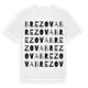 Brezova ordlek t-shirt