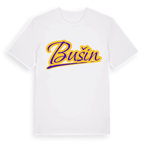 Bušin baseball t-shirt – ekologisk bomull t-shirt från Pinshirt