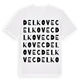 Delkovec ordlek t-shirt