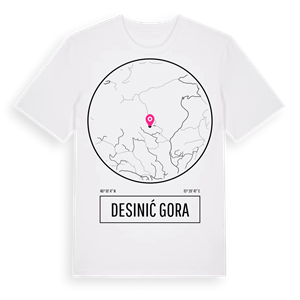 Desinić Gora t-shirt – ekologisk bomull t-shirt från Pinshirt