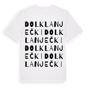 Dol Klanječki ordlek t-shirt – ekologisk bomull t-shirt från Pinshirt
