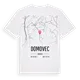 Domovec karta t-shirt