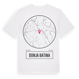 Donja Batina t-shirt – ekologisk bomull t-shirt från Pinshirt
