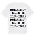 Donja Batina-dio (217-258) ordlek t-shirt