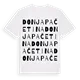 Donja Pačetina ordlek t-shirt