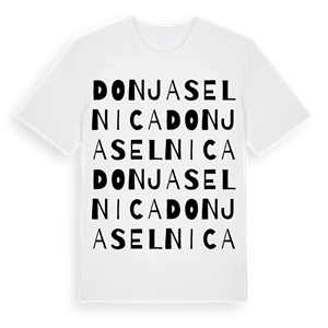 Donja Selnica ordlek t-shirt – ekologisk bomull t-shirt från Pinshirt