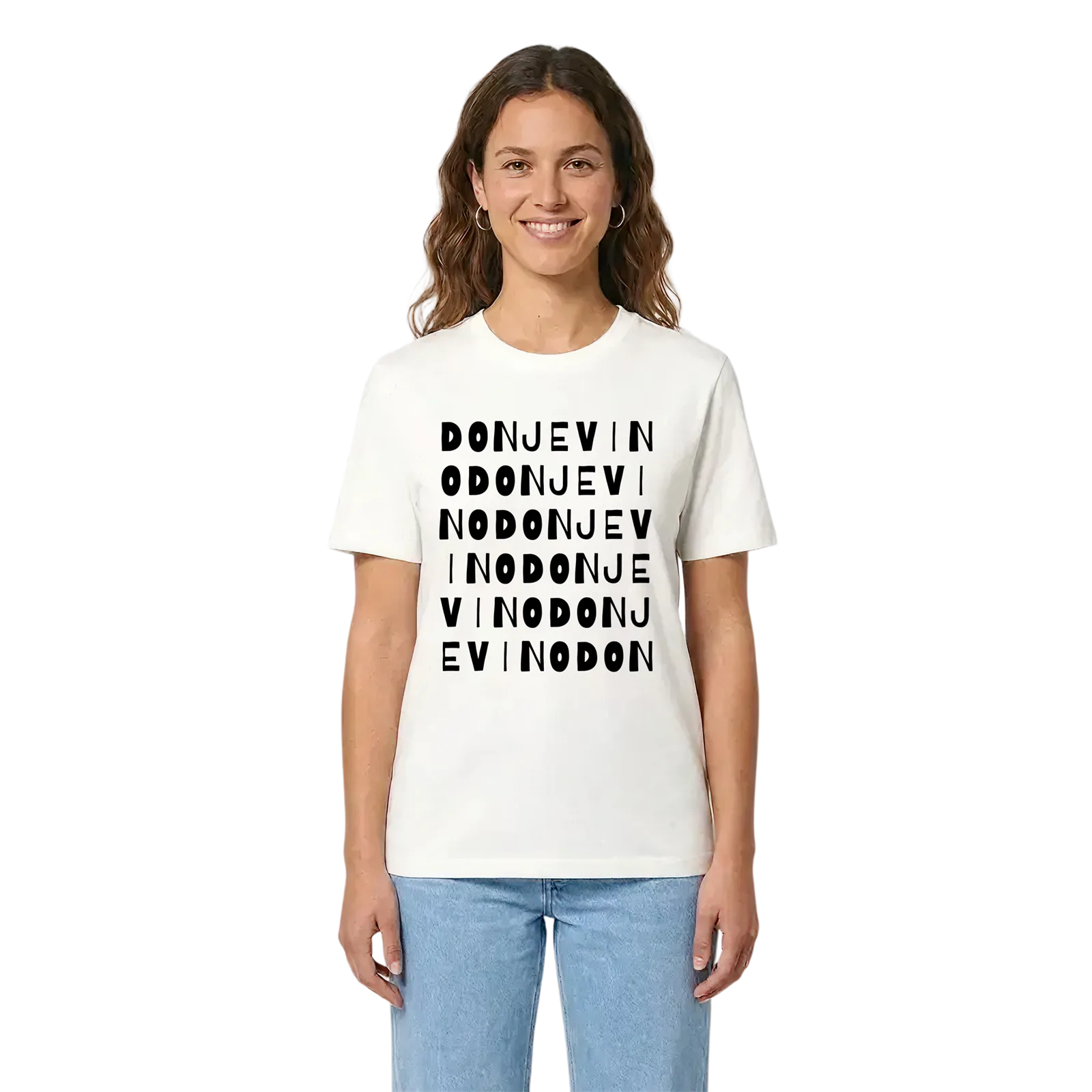 Donje Vino ordlek t-shirt – White, i miljö