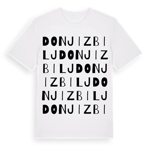 Donji Zbilj ordlek t-shirt – ekologisk bomull t-shirt från Pinshirt