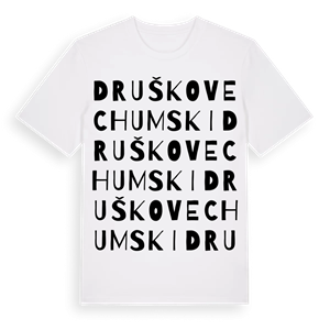 Druškovec Humski ordlek t-shirt – ekologisk bomull t-shirt från Pinshirt