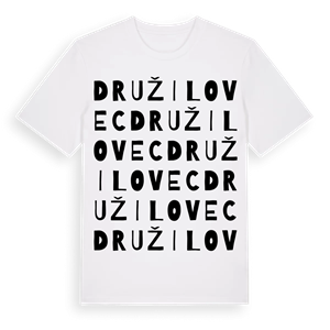 Družilovec ordlek t-shirt – ekologisk bomull t-shirt från Pinshirt