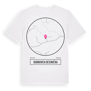 Dubravica Desinićka t-shirt – ekologisk bomull t-shirt från Pinshirt