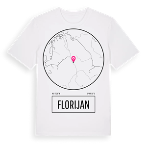 Florijan t-shirt – ekologisk bomull t-shirt från Pinshirt