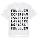 Frkuljevec Peršaveski ordlek t-shirt