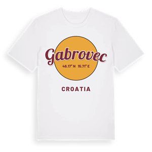 Gabrovec cirkel t-shirt – ekologisk bomull t-shirt från Pinshirt