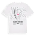 Galovec Začretski karta t-shirt