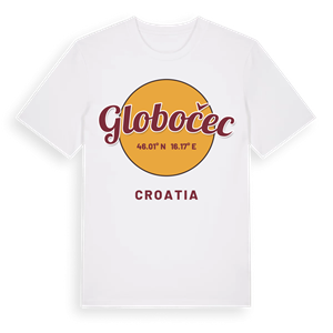 Globočec cirkel t-shirt – ekologisk bomull t-shirt från Pinshirt
