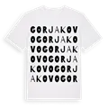 Gorjakovo ordlek t-shirt