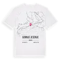 Gornje Jesenje karta t-shirt