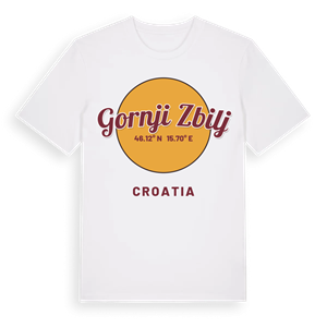 Gornji Zbilj cirkel t-shirt – ekologisk bomull t-shirt från Pinshirt