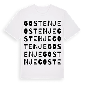 Gostenje ordlek t-shirt – ekologisk bomull t-shirt från Pinshirt