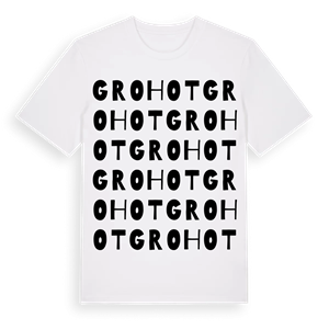 Grohot ordlek t-shirt – ekologisk bomull t-shirt från Pinshirt