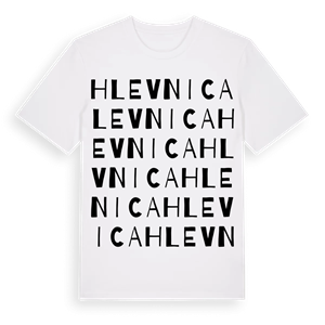 Hlevnica ordlek t-shirt – ekologisk bomull t-shirt från Pinshirt