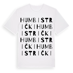 Hum Bistrički ordlek t-shirt – ekologisk bomull t-shirt från Pinshirt