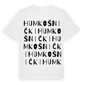 Hum Košnički ordlek t-shirt – ekologisk bomull t-shirt från Pinshirt