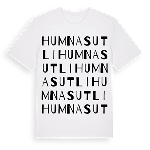 Hum na Sutli ordlek t-shirt – ekologisk bomull t-shirt från Pinshirt