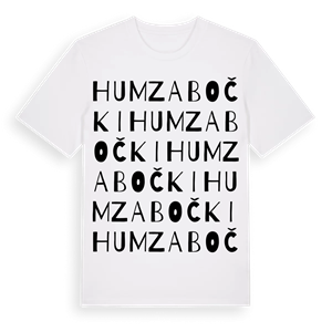 Hum Zabočki ordlek t-shirt – ekologisk bomull t-shirt från Pinshirt