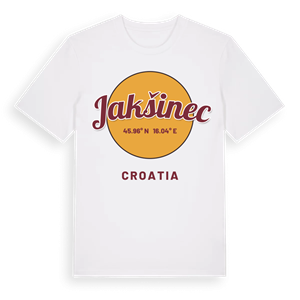 Jakšinec cirkel t-shirt – ekologisk bomull t-shirt från Pinshirt